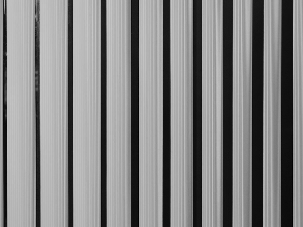 close up of vertical blinds